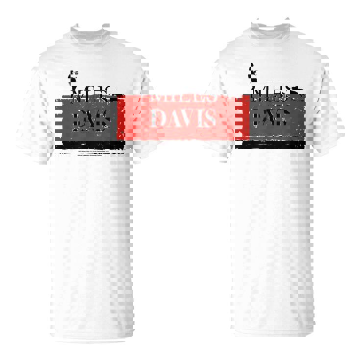 スペインのマイルス・デイビスのスケッチ Tシャツ