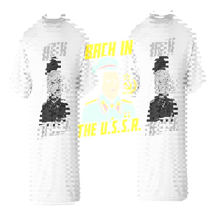 ソビエト連邦のbach In Theoviet作曲家 Tシャツ