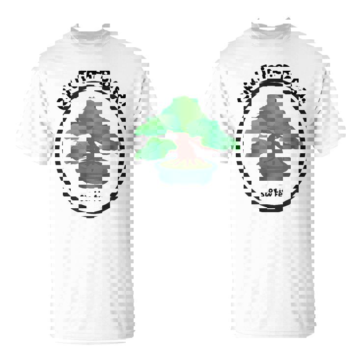 チルタイム盆栽 Tシャツ