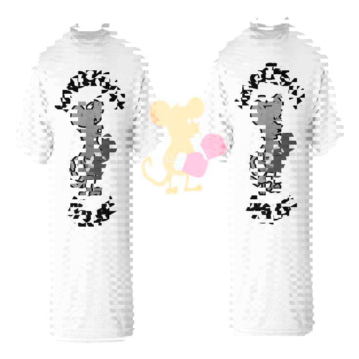 ノックアウトマウス 面白い科学、微生物学、面白い遺伝学 Tシャツ