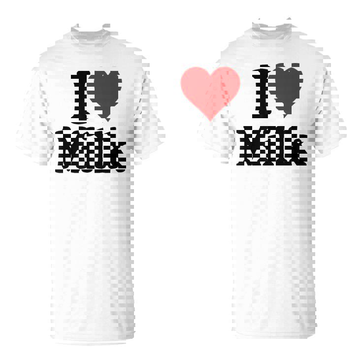 ハートミルクが大好き Tシャツ