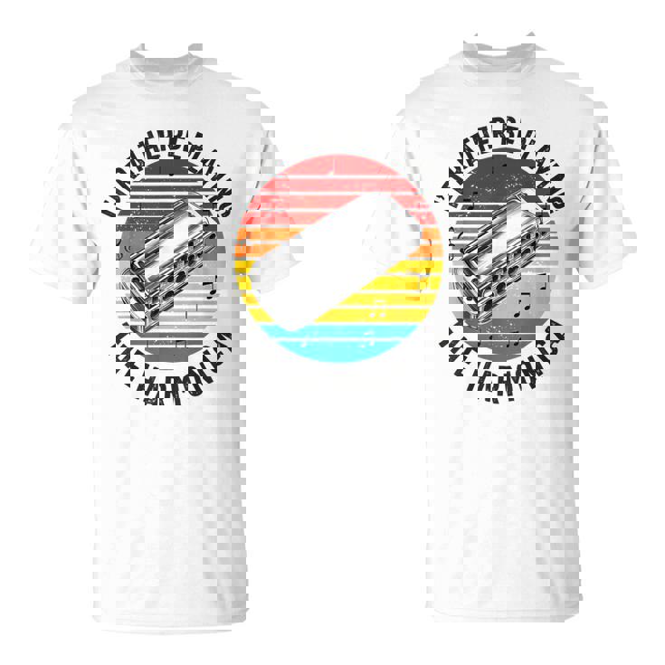 ハーモニカプレーヤー メンズ レディース ファニー ハーモニスト ハーピスト Tシャツ