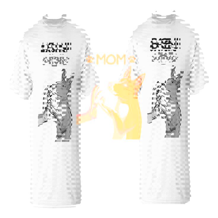 バセンジーママ犬愛好家 Tシャツ