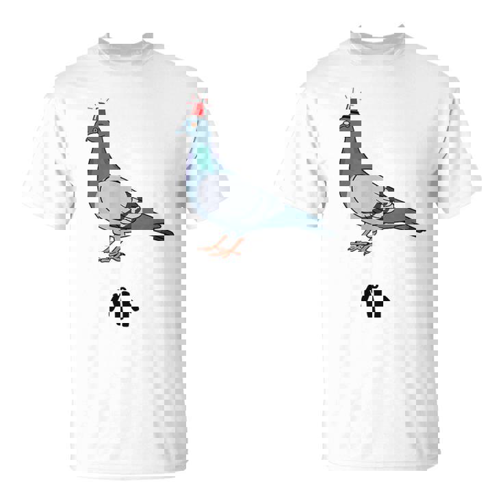 パト 鳩 ギャグ ジョーク 動物好き ダジャレ パトカー 警察 駄洒落 お笑い おもしろ ネタ Tシャツ