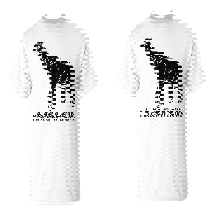 パラケラテリウム 絶滅動物 サイ 古生物学 Tシャツ