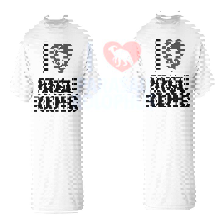 パラサウロロフスが大好き 恐竜好き パラサウロロフス Tシャツ