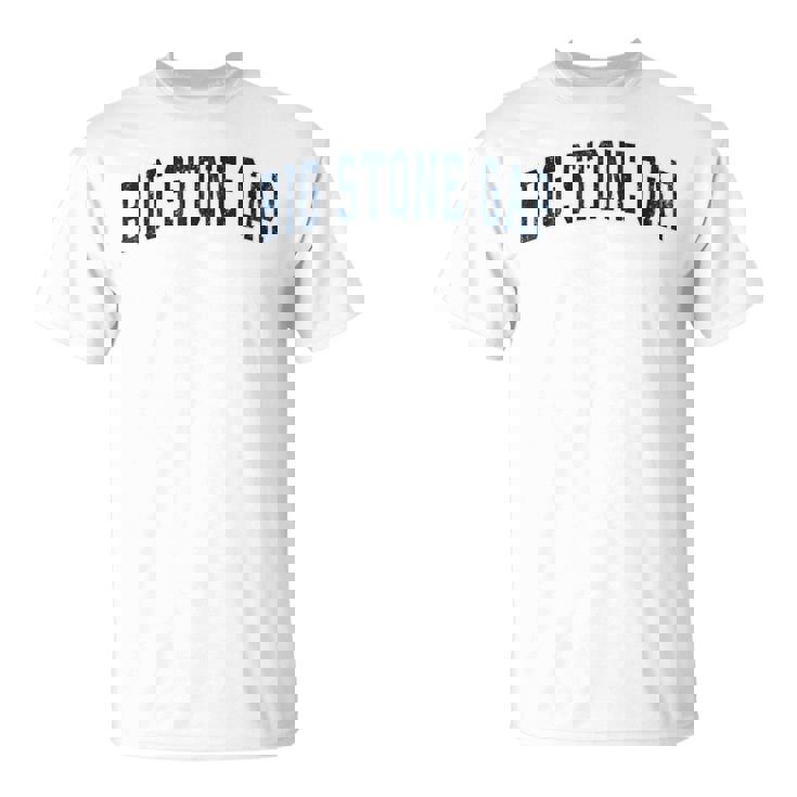 ビッグストーンギャップ バージニアva ヴィンテージ スポーツデザイン ネイビーデザイン Tシャツ