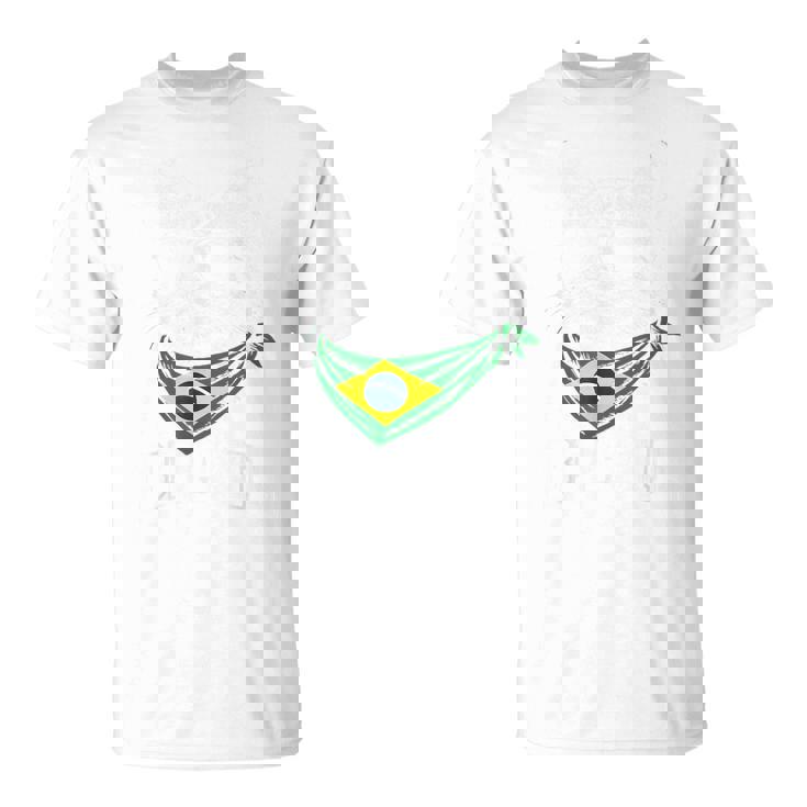 ビンテージ ブラジルの旗 面白い ブラジル 猫 サングラス Tシャツ