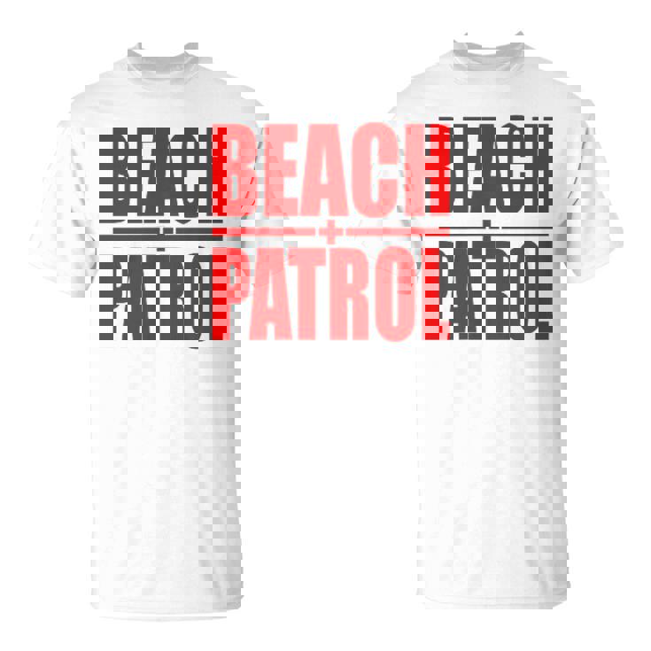 ビーチパトロール サーフ レスキュー ライフガード Tシャツ