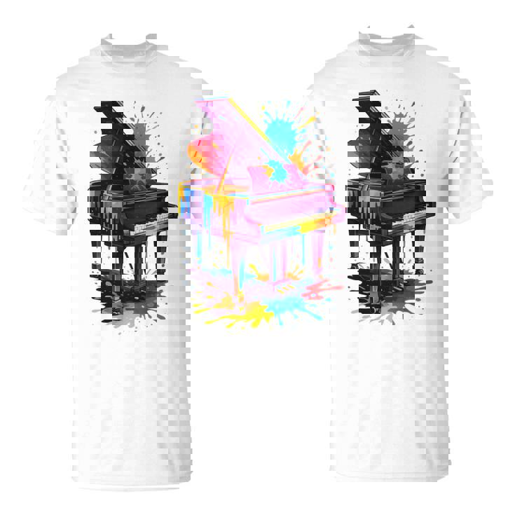 ピアノ ティー 楽器 ピアノ 長袖tシャツ Tシャツ