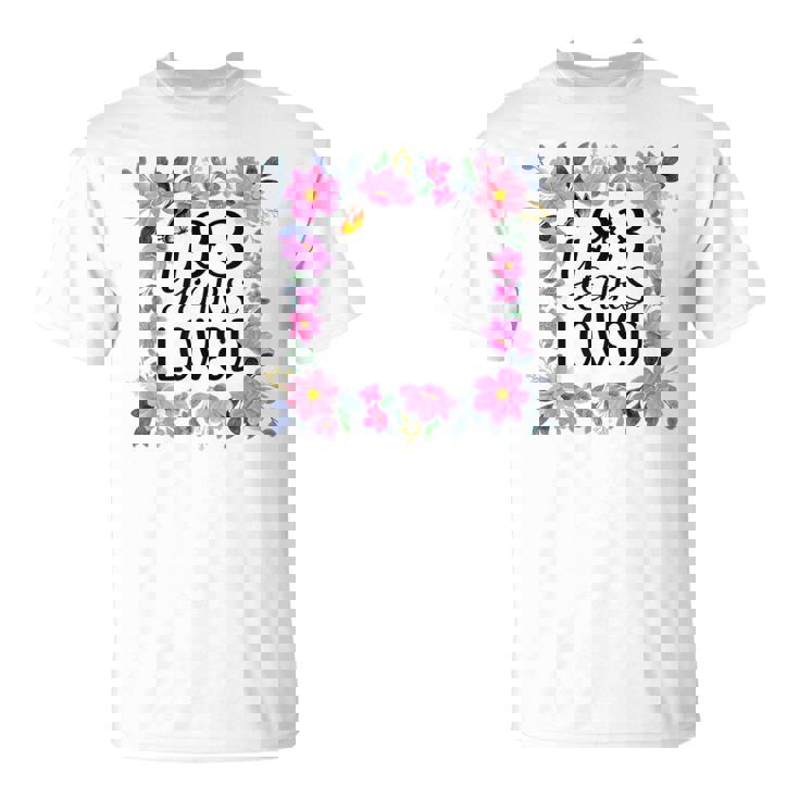 フローラル 93歳 誕生日プレゼント 男性 女性 93歳 愛用 Tシャツ