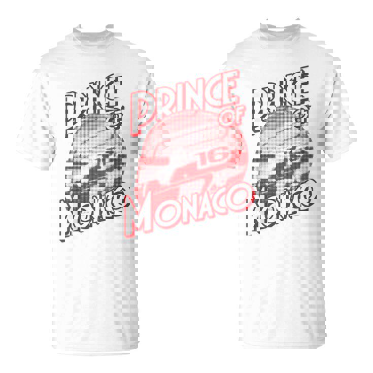 プリンス・オブ・モナコ 16 ミニマリスト レーシングの背景 Tシャツ
