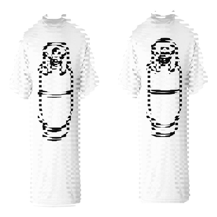 プロパンタンクコスチューム ハロウィン グリル クック グループコスチューム Tシャツ