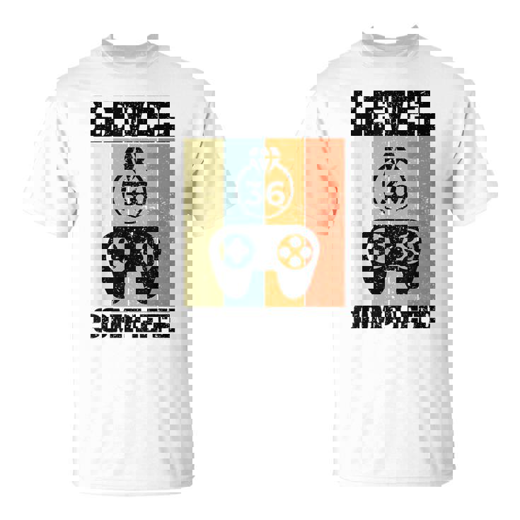 レベル 36 コンプリート 36Th 面白い 結婚記念日 カップル向け Tシャツ