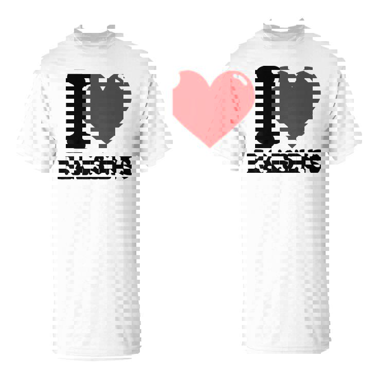 レーズンが大好き Tシャツ