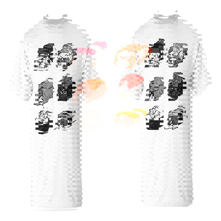 寿司シーズー Tシャツ