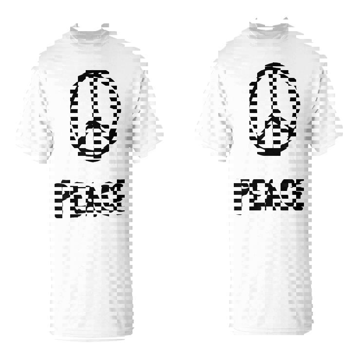平和の印 平和のシンボル 世界平和 希望 調和 Peaceign World Peaceymbol Hope Tシャツ