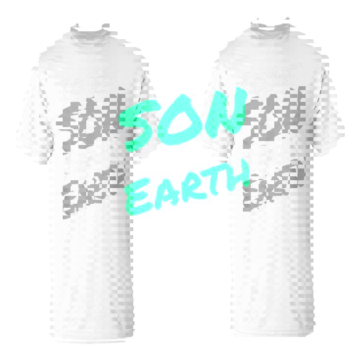 息子の男のための最高の息子の誕生日プレゼント Beston I Know On Earth Tシャツ