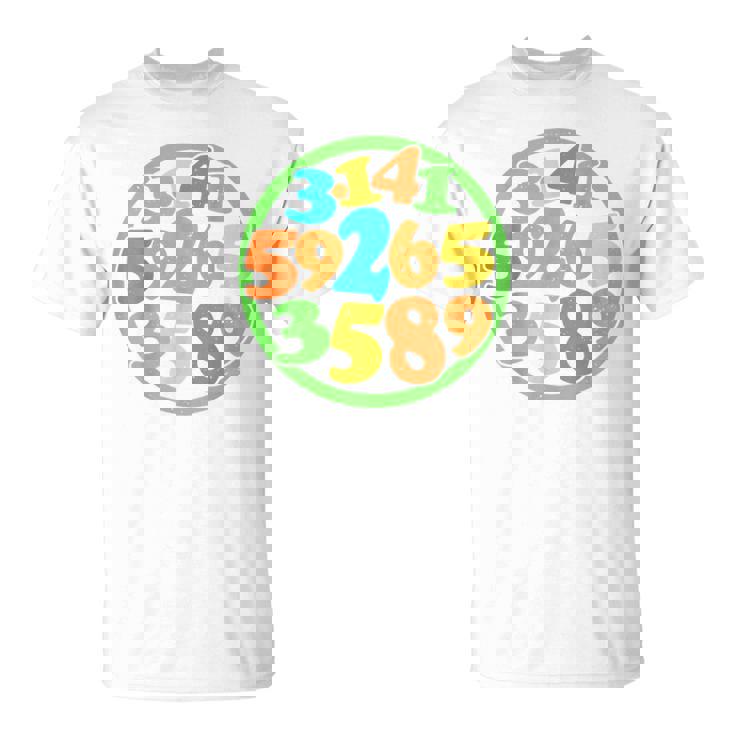 数字円周率ティー Tシャツ