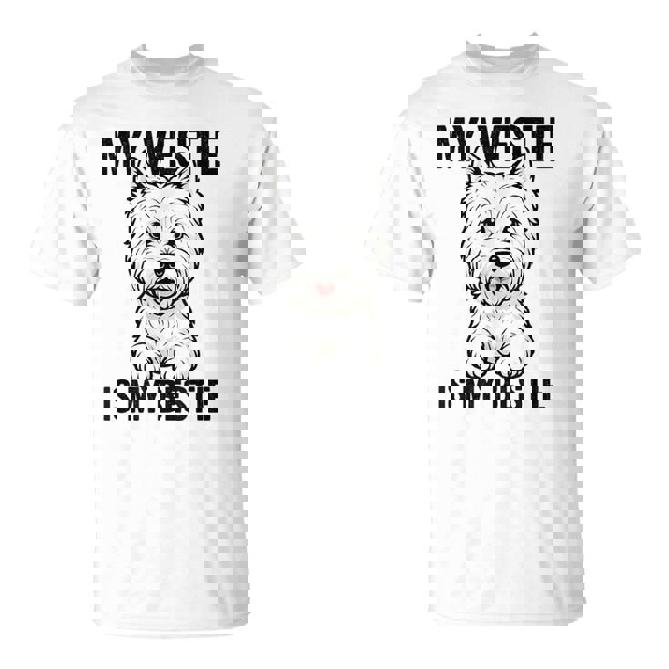 私のウェスティは私のベスティー Tシャツ