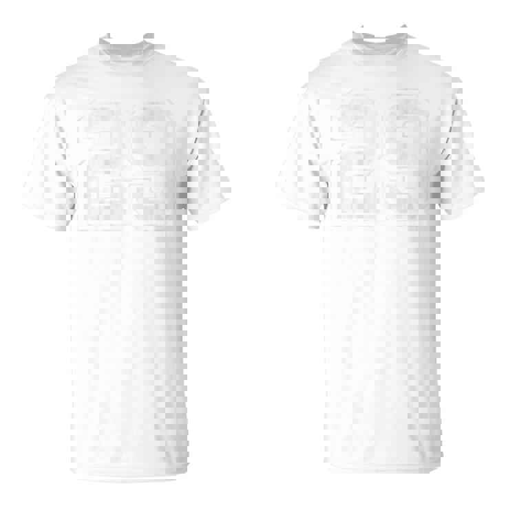 背面に29番。 Tシャツ