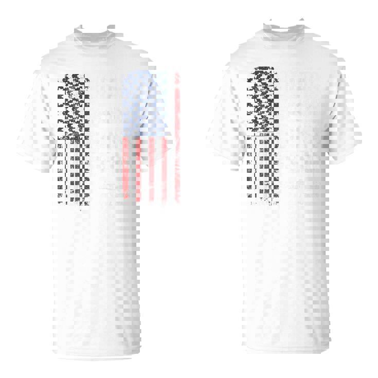 葉巻ウィスキーガン&フリーダム アメリカ国旗 7月4日 バック Tシャツ