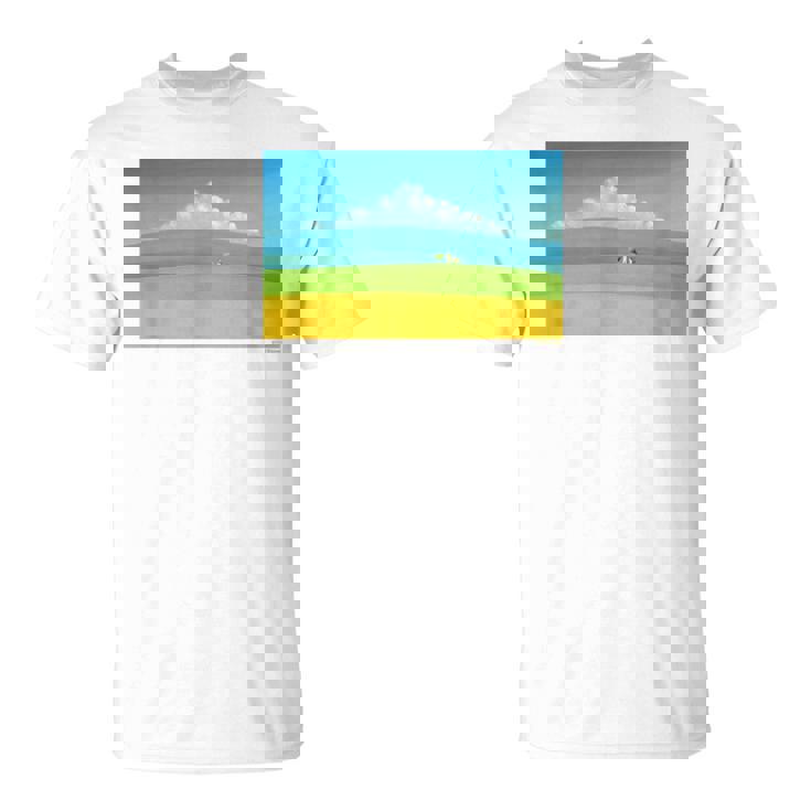 詩とメルヘン 葉祥明 トスカーナの祈り P3031 Tシャツ