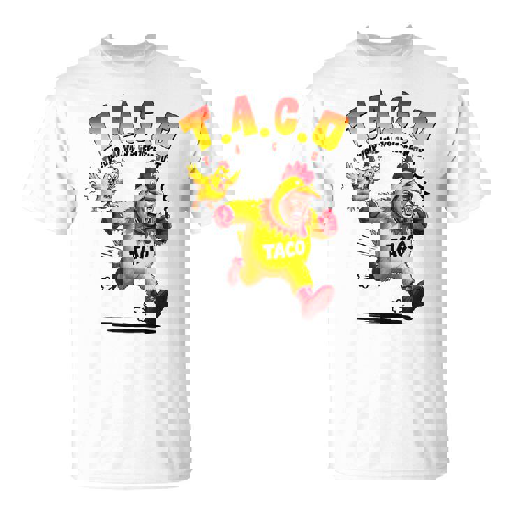 面白いトランプタコジョークアンチトランプ抗議tシャツ Tシャツ