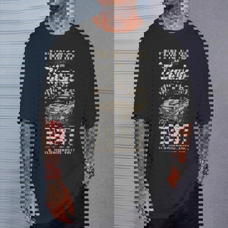 39歳の誕生日 1987年生まれのクラシックカー Tシャツ 彼への贈り物