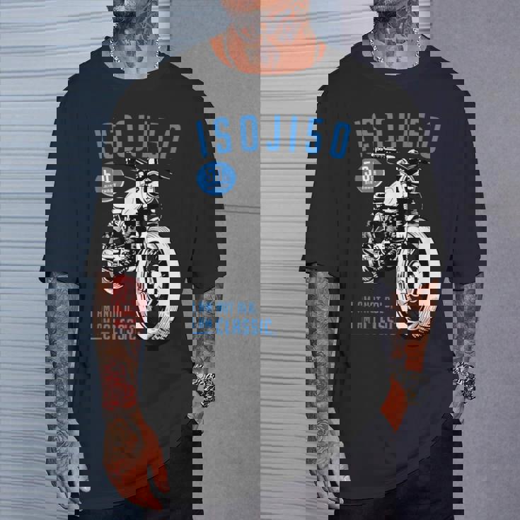 50歳 早寿お祝い 五十路 バイク好き 車好き クラシックバイク I'm Not Old I'm Classic Tシャツ 彼への贈り物