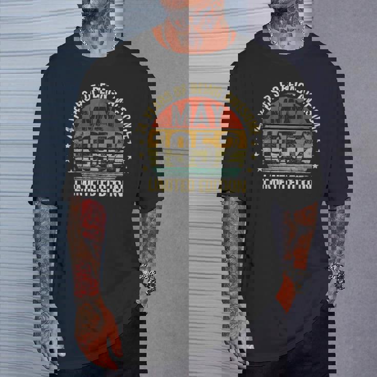 5月の誕生日 Est 1952 限定版 ヴィンテージ 74Th Tシャツ 彼への贈り物