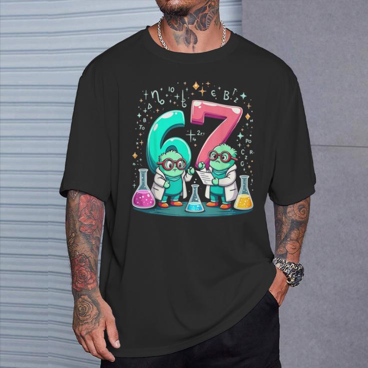 6 7 Science Math Chemistry Lab Nerd Humor T-Shirt | Mazezy