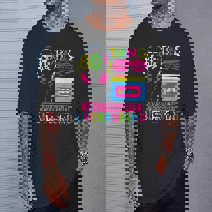 80年代コスチューム 1980年代テーマ パーティー 80年代スタイル ファッション衣装 Tシャツ 彼への贈り物