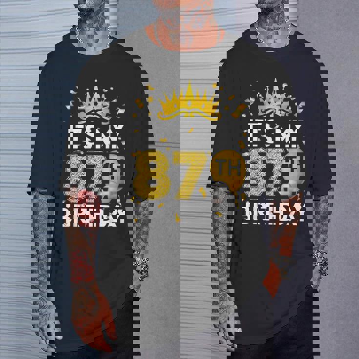 87歳の誕生日プレゼント 87歳の誕生日 87歳の誕生日 Tシャツ 彼への贈り物