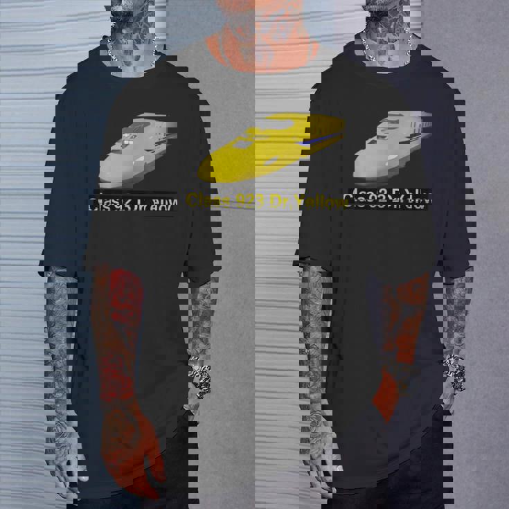 923形ドクターイエローT4３Dクール Tシャツ 彼への贈り物