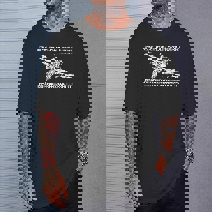 A-10イボイノシシサンダーボルトプレーンミームbbbrrrtttおかしいジョーク 長袖tシャツ Tシャツ 彼への贈り物