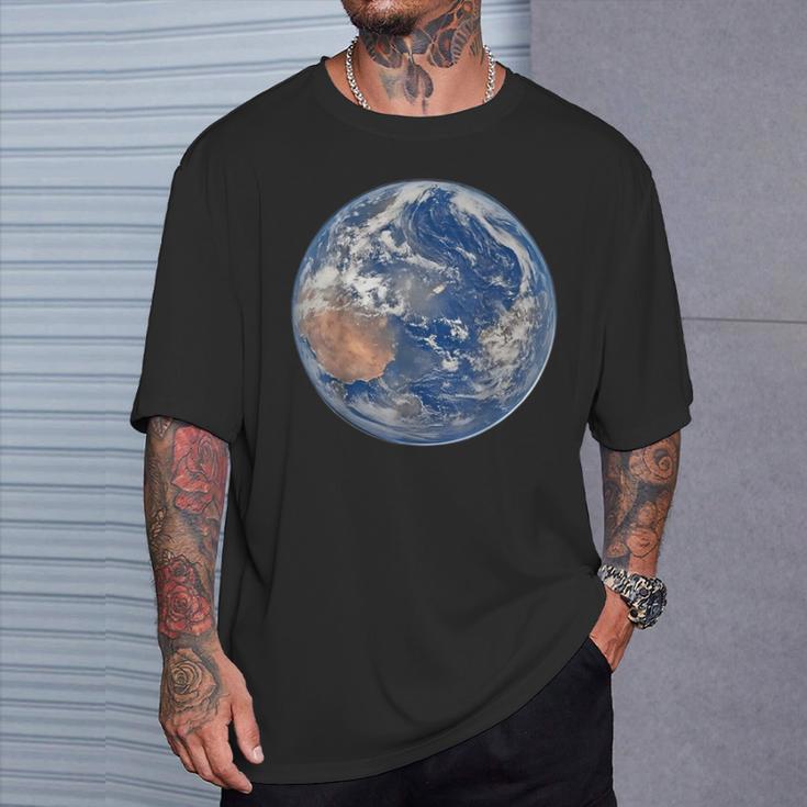 Artemis Ii Space Mission Moon Earth Day View From Artemis 2 T-Shirt Gifts for Him