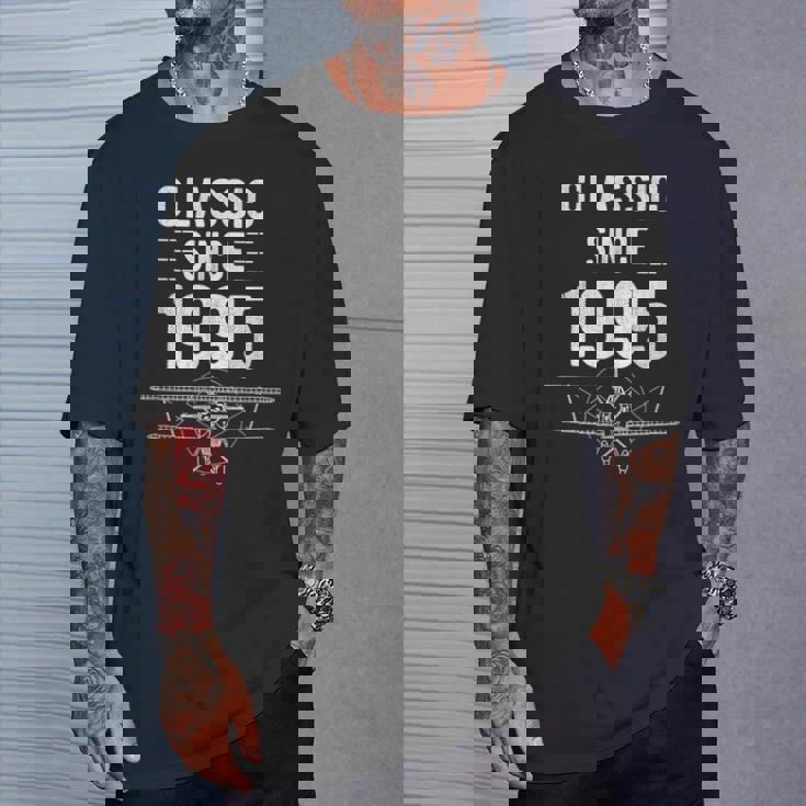 Avión Clásico 1995 Aviación 30 Años 30 Cumpleaños Camiseta unisex Regalos para él