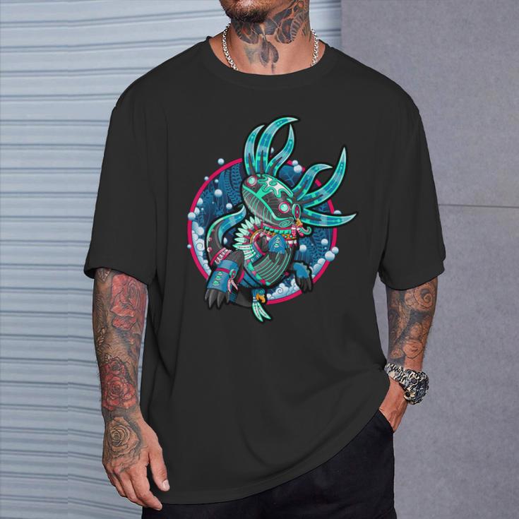 Axolotl Pastel Cute Axolotl Diseño Gráfico Camiseta unisex Regalos para él