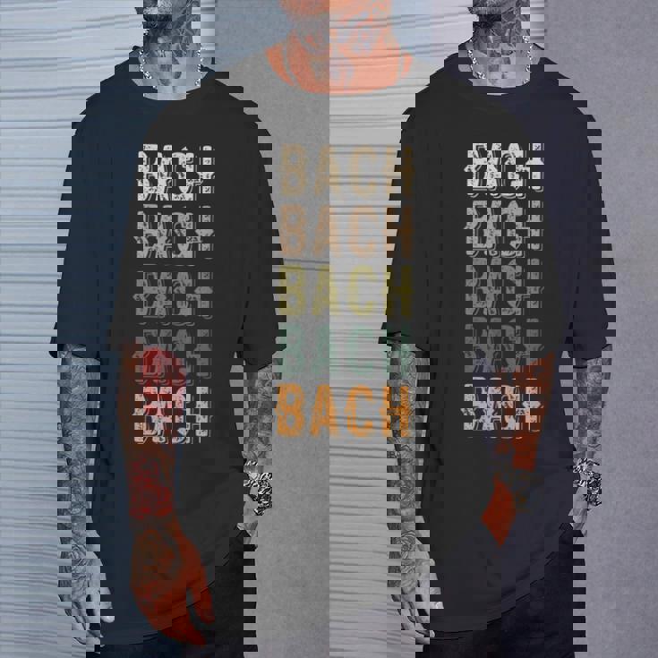 Bach パーソナライズ 同窓会 おそろい ファミリーネーム Tシャツ 彼への贈り物