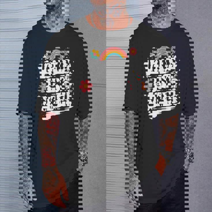 Words Best Father Pink Father’S Day Tシャツ 彼への贈り物