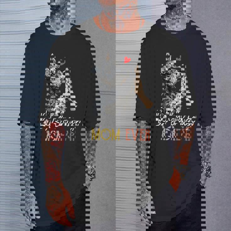 Bestchnauzer Mom Ever Dog Mama 母の日 Tシャツ 彼への贈り物