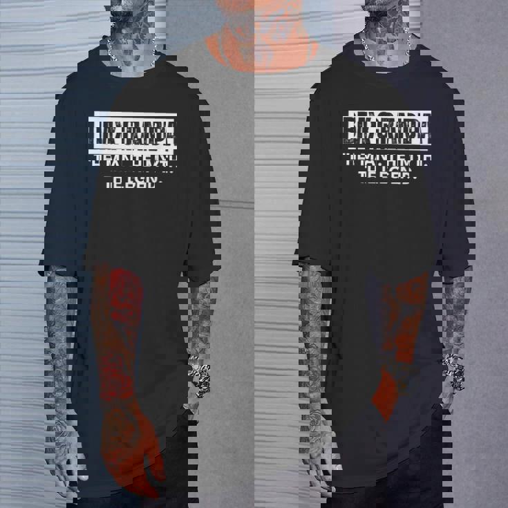 Bmx Grandpa The Man The Myth The Legend Tシャツ 彼への贈り物