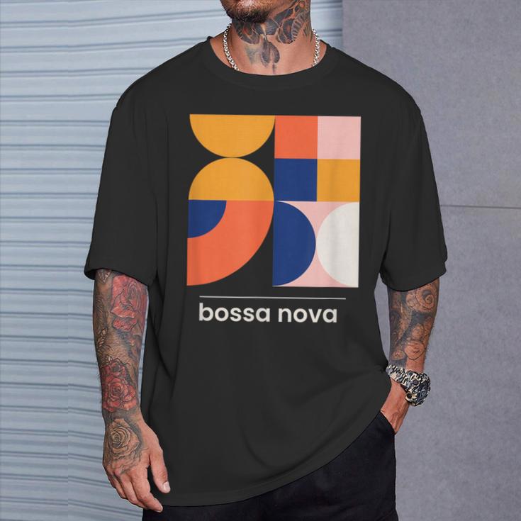 Bossa Nova ブラジル ジャズミュージック ヴィンテージモダンデザインtシャツ Tシャツ 彼への贈り物