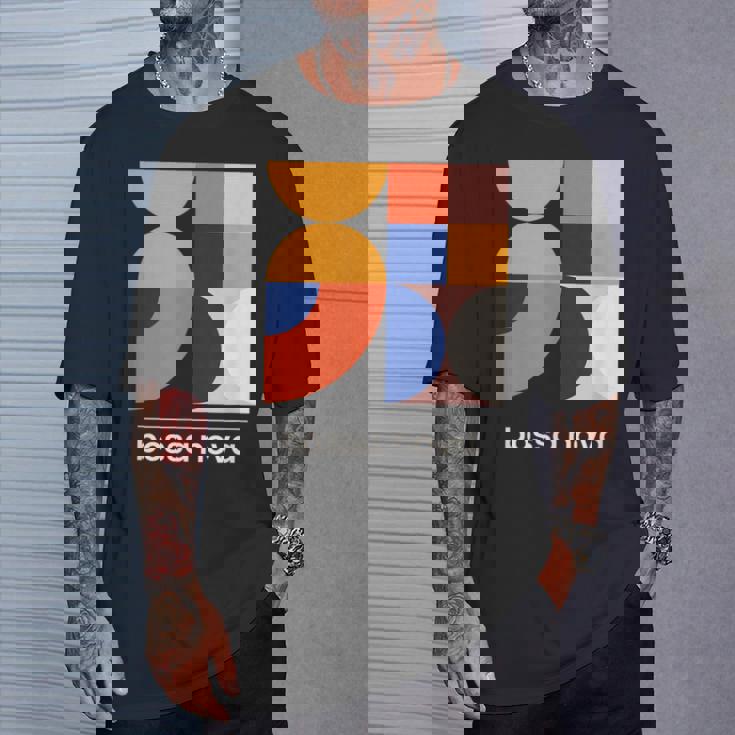 Bossa Nova ブラジル ジャズミュージック ヴィンテージモダンデザインtシャツ Tシャツ 彼への贈り物