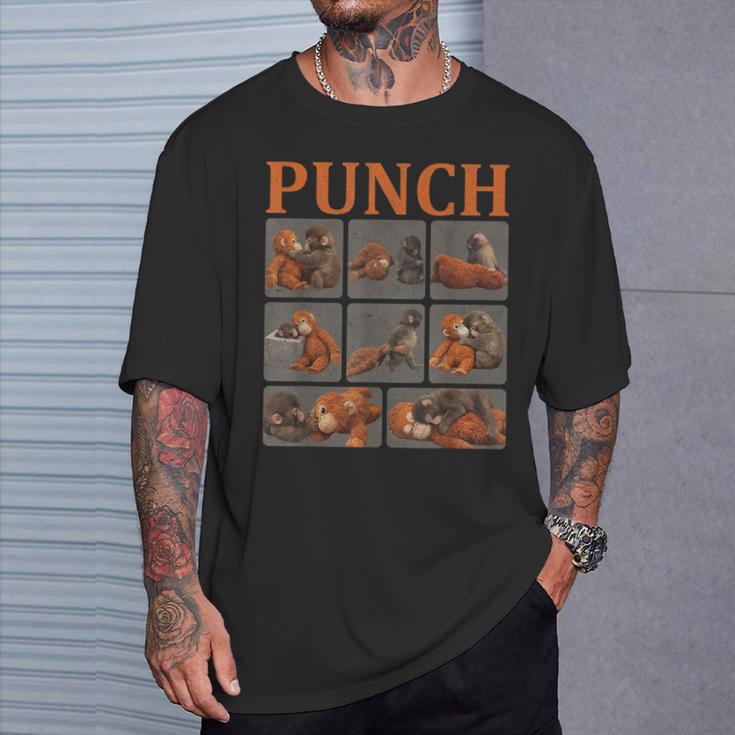 Cooler Punchüßer Affe T-Shirt Geschenke für Ihn