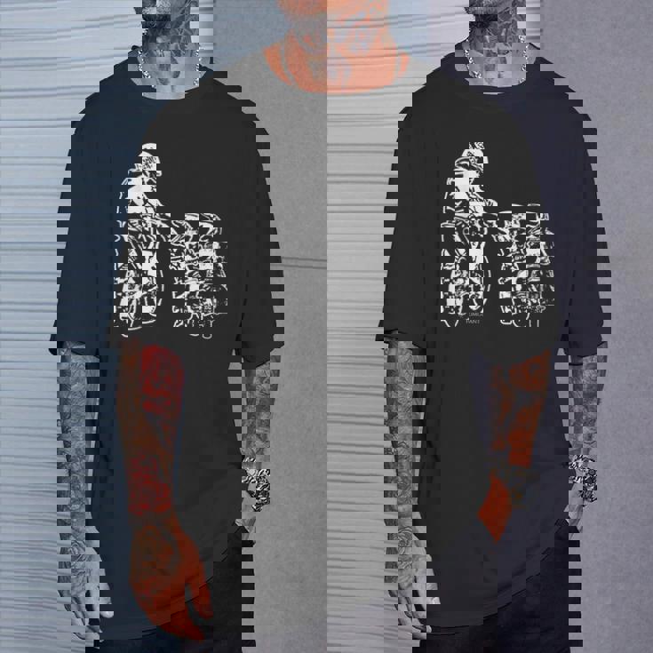 Dirt Bike Rider Motocross Uomo Gioventù Biker Papà Maglietta Regalos para él