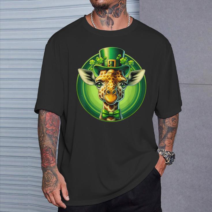 Drôle De Léprechaun Girafet Patrick Pour Enfants Hommes Et S T-Shirt Cadeaux pour lui