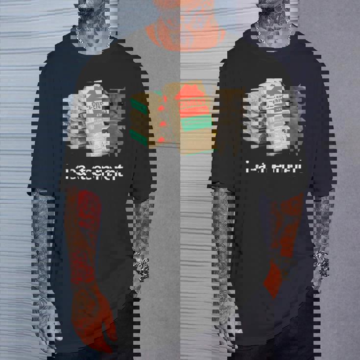 I Eat Cement 猫シャツ キッズ 面白い ダンク 猫 ミーム Tシャツ 彼への贈り物