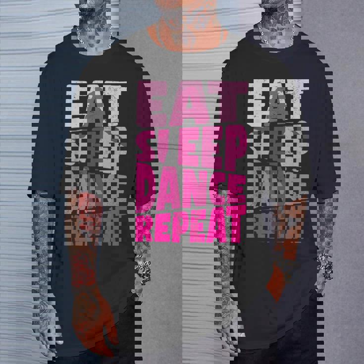 Eatleep Dance リピートダンサー メンズ レディース ダンサー ラブダンス Tシャツ 彼への贈り物